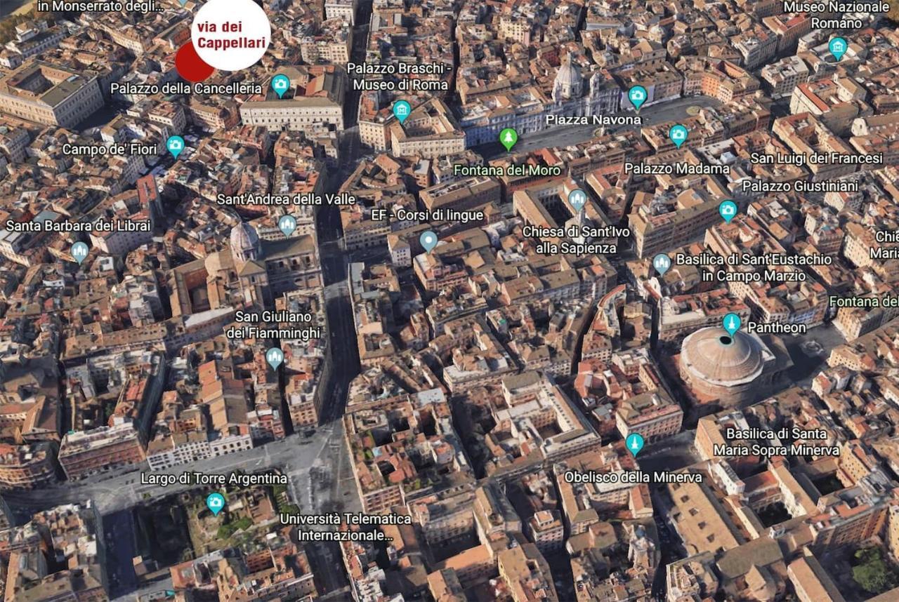 Delizioso Appartamento A Campo De' Fiori Roma Exterior foto